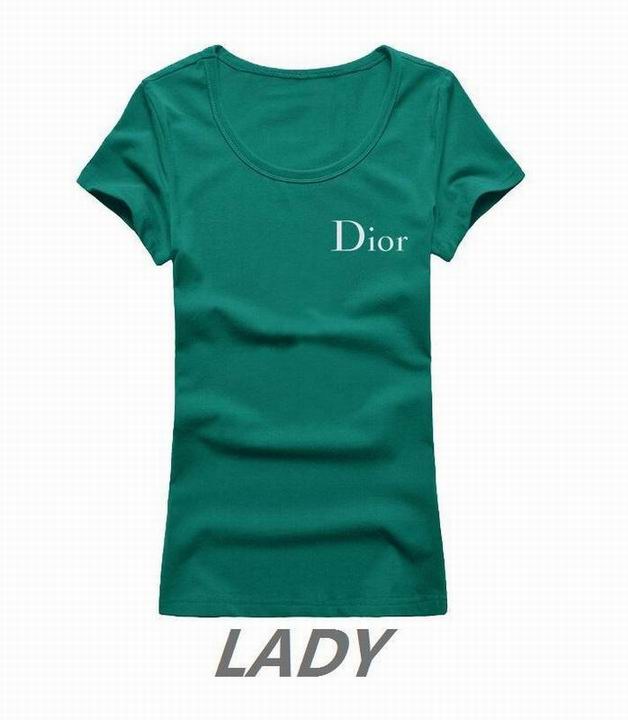 Dior short round collar T woman S-XL-026